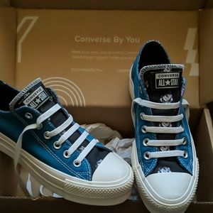 Custom Converse platform tennis shoes